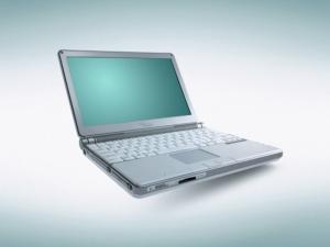 Notebook Fujitsu Siemens P7120, Pentium M ULV 753, 1.20Ghz, 512Mb, 60Gb , WI-FI, DVD-RW