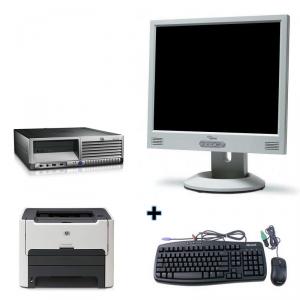 HP DC7600 + Monitor lcd 17 + Imprimanta Laser HP 1160