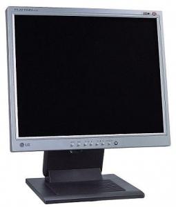 Monitor LCD 17 inci LG L1710S, Pete fine pe ecran.
