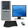 Fujitsu esprimo p5615, amd sempron 3200+, 1 gb ram, 80 gb hdd +