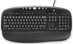 Tastatura Multimedia Logitech Y-SZ49 Inves, 8 taste multimedia, PS2