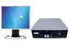 HP DC5800 SFF, Core 2 Duo E5300, 2.6Ghz, 250Gb, 4096Mb,  DVD-RW + LCD 19 inci diverse modele