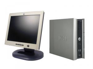 Calculator Dell SX745, Celeron D 3.06Ghz, 1Gb, 40Gb + Monitor LCD SH 15 inci, Diverse modele