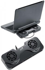 Notebook Cooler, NB stand 100 Racire laptop cu 2 ventilatoare.