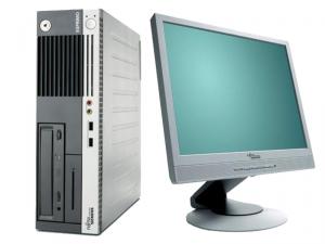 Sisteme Fujitsu E5916, Pentium Dual Core 2.8Mhz, 1Gb, 80Gb + LCD 17 inci Diverse Modele