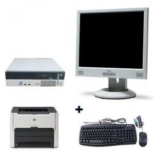 Fujitsu Siemens E600, Pentium 4 2.6Ghz+ Monitor lcd 19 + Imprimanta Laser HP