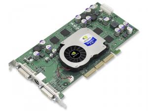 Placa Grafica AGP Nvidia Quadro FX 1000, 128Mb, Dual DVI, 128-bit, port ochelari 3D