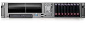 HP Proliant DL380 G5, 2x Xeon Dual Core 5160 3.0Ghz, 8Gb DDR2 FBD, 2x 73Gb SAS, RAID P400
