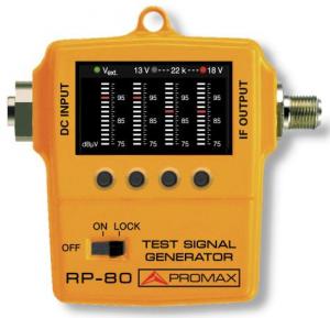 Generator radio frecventa simulator IF UHF satelit Promax RP-050