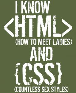 Tricou "HTML & CSS"