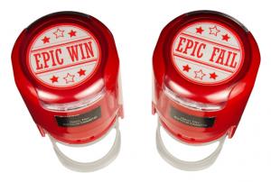 Set stampile: "Epic Win" & "Epic Fail"