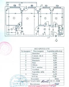 Apartament 3 camere in zona Tei