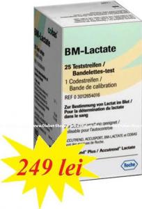 TESTE ACID LACTIC ACCUTREND BM LACTATE