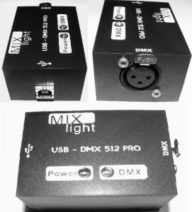 Controller Lumini USB-DMX512 Pro