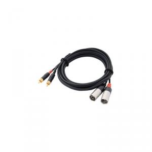 Cablu XLR tata la RCA Cordial CFU 3 MC
