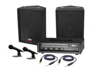 Sistem audio Boxe-mixer-microfoane ECO10-AE42BEM