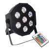 Proiector led par slim 7x9w rgbw 3-in-1 cu