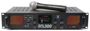 SPL300VHFMP3 Amplificator audio SD/USB cu un microfon fara fir Skytec