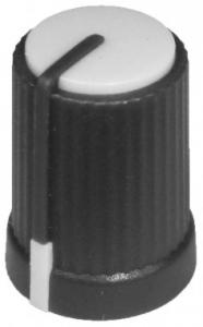 Buton Potentiometru Fader Mixer 17x12mm - Negru-Alb