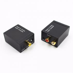 Convertor adaptor Digital Optic Coaxial Toslink la Analog Audio RCA