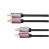 Kruger&Matz Cablu Audio 2RCA-2RCA 1-8m