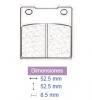 Placute frana suzuki, cod 2067, carbone lorraine