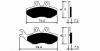 Placute de frana motorhispania, cod p-10758