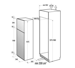 Frigider Gorenje RFI 4275 W