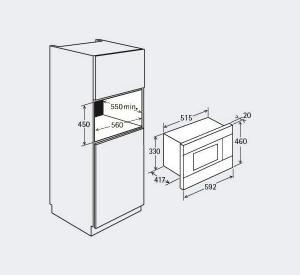 Cuptor Aeg MCD2664E-M