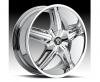 Janta dub drone chrome wheel 16"