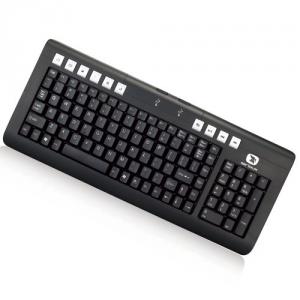 Tastatura multimedia Serioux Compact C3500, USB, negru