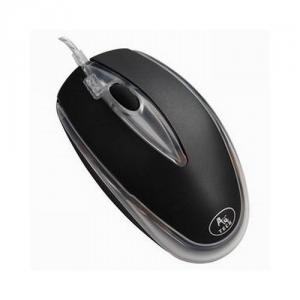 Mouse A4Tech OP3D-4BKU, negru, USB