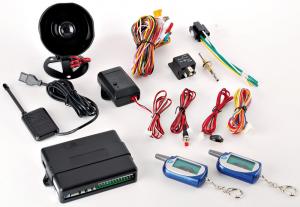 Alarma auto FK 5 cu Telecomanda LCD si sistem de informare