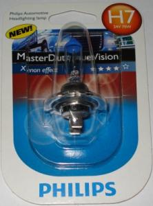 BEC CAMION H7 MASTER DUTY BLUEVISION , blister 1 buc