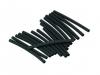 Fir trophy shrink tube black 1m 2,40mm