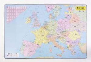 Mapa de birou, 60 x 40cm, harta Europei, KARTON P+P