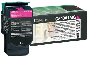 Toner Lexmark C540A1MG Magenta