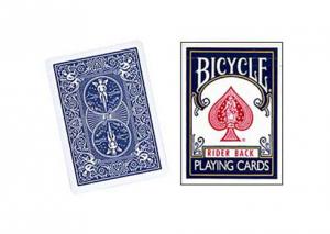 Carti poker model BICYCLE JUMBO INDEX , RIDER BACK , Albastru