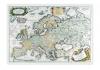 Mapa de birou, 70 x 50cm, harta europei antice,
