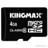 Card memorie kingmax 4gb microsd +