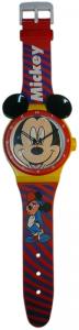 Ceas de perete pentru copii model Mickey Mouse 2