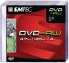 Dvd-rw 4.7gb, jewelcase, 4x,