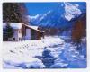 Mouse pad, fellowes winter scene