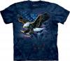 Tricou flying eagle deep blue