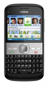 Telefon mobil Nokia E5 Carbon Black