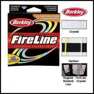 Berkley Fireline Crystal, 0,12mm/6,8Kg/110m