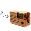 Gadget mini radio retro italia (superla)