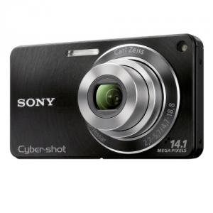 Aparat foto digital Sony Cyber-shot DSC-W350, 14.1 MP, negru