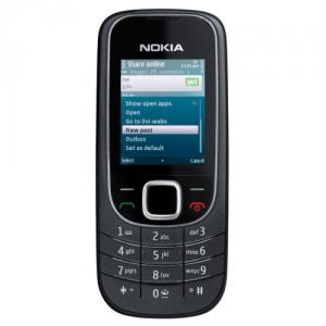 Telefon mobil Nokia 2323 Negru