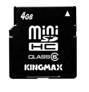Card memorie Kingmax Mini Secure Digital Card 4GB